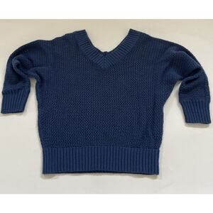 Women’s Express‎ V-Neck Sweater Small See Through 90s Y2K 70s